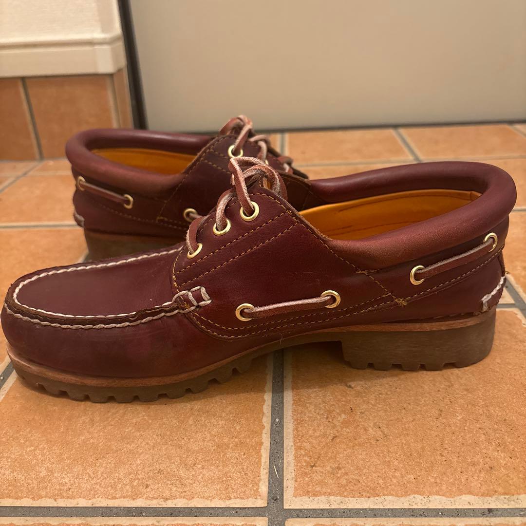 ティンバーランド　3eye 25.5 バーガンディ　Timberland