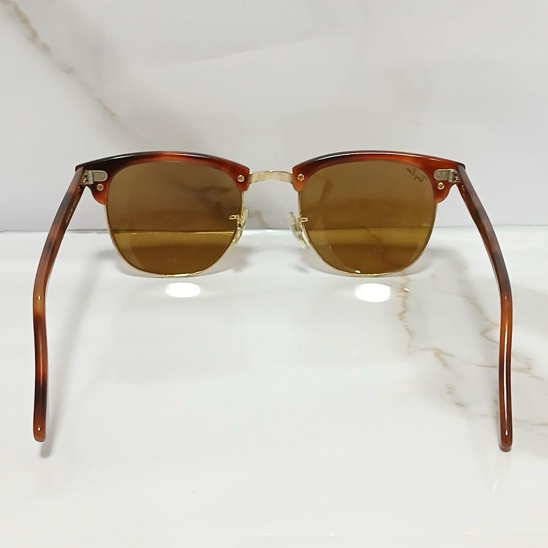 極美品/ケース付 Ray-Ban クラブマスター 鼈甲 W1117 ボシュロム製