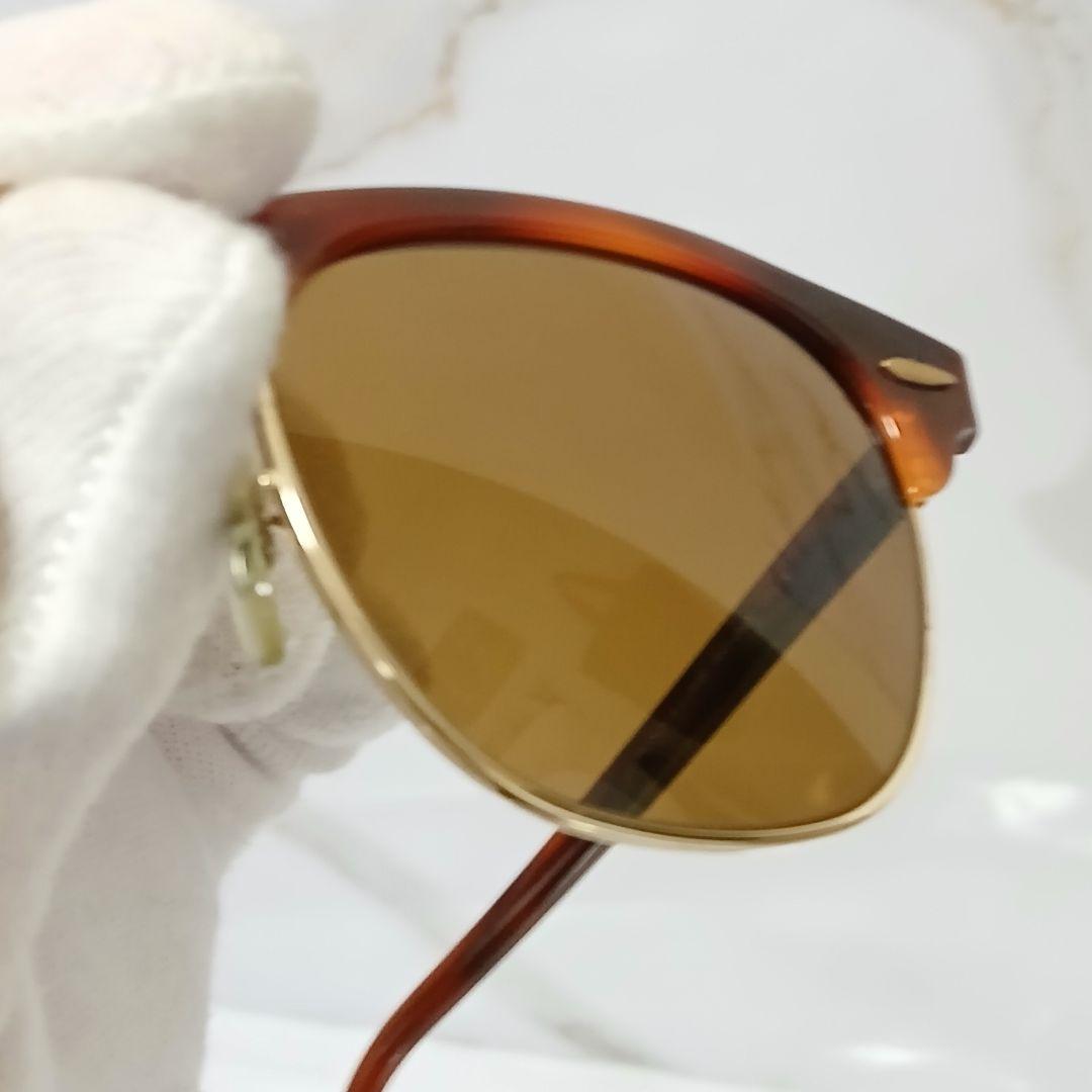 極美品/ケース付 Ray-Ban クラブマスター 鼈甲 W1117 ボシュロム製