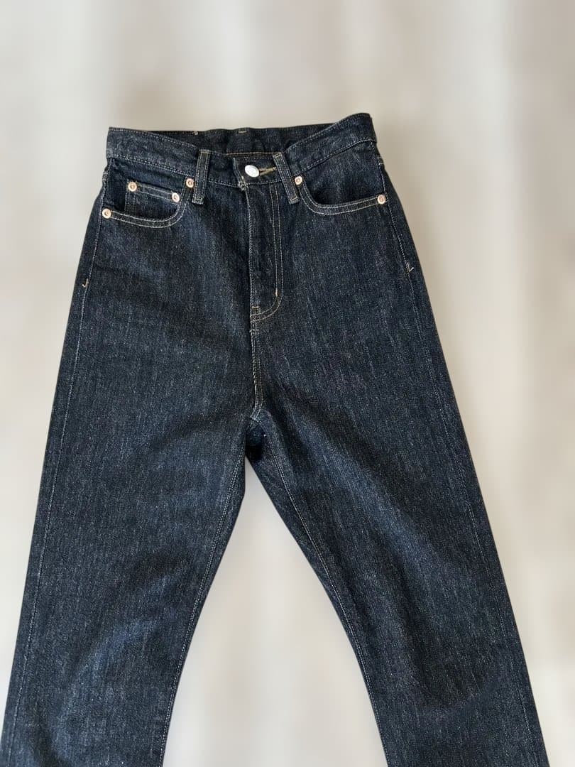 anuans Slim straight denim スリムストレートデニム