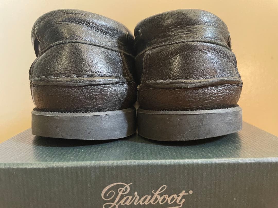 良品 パラブーツ バース ディアスキン 9 Paraboot BARTH 鹿革