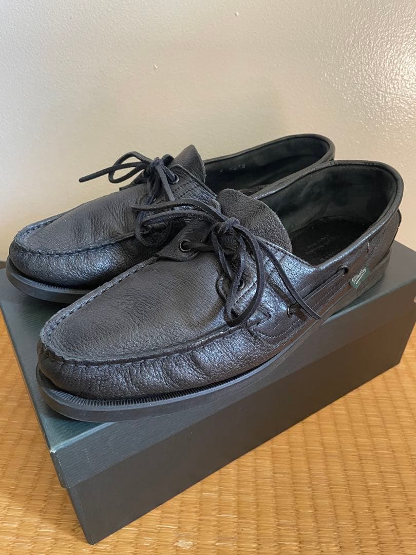良品 パラブーツ バース ディアスキン 9 Paraboot BARTH 鹿革