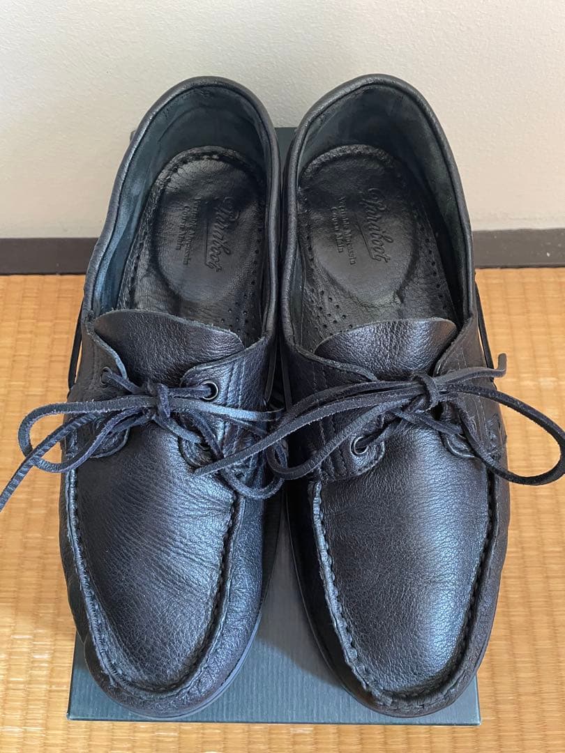 良品 パラブーツ バース ディアスキン 9 Paraboot BARTH 鹿革