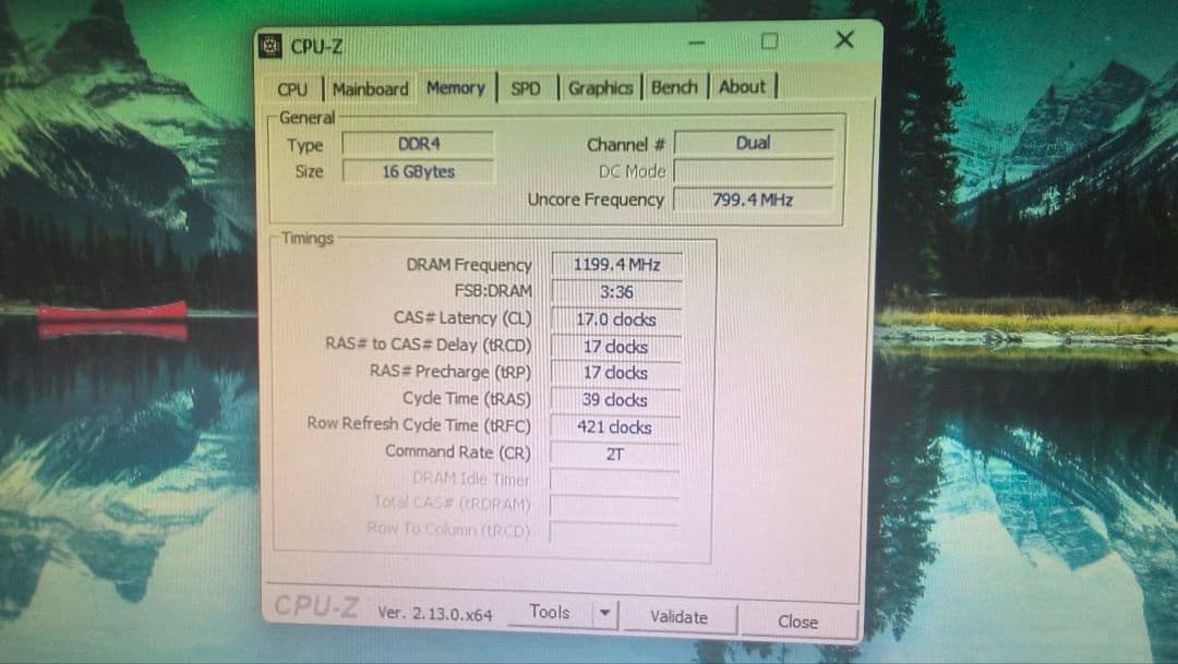 DDR4 8GBx2枚 16GB DDR4-2400 動作確認済み ⑤