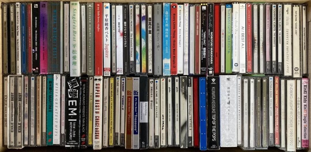 邦楽 ベストアルバム CD まとめて80枚セット [KH558]