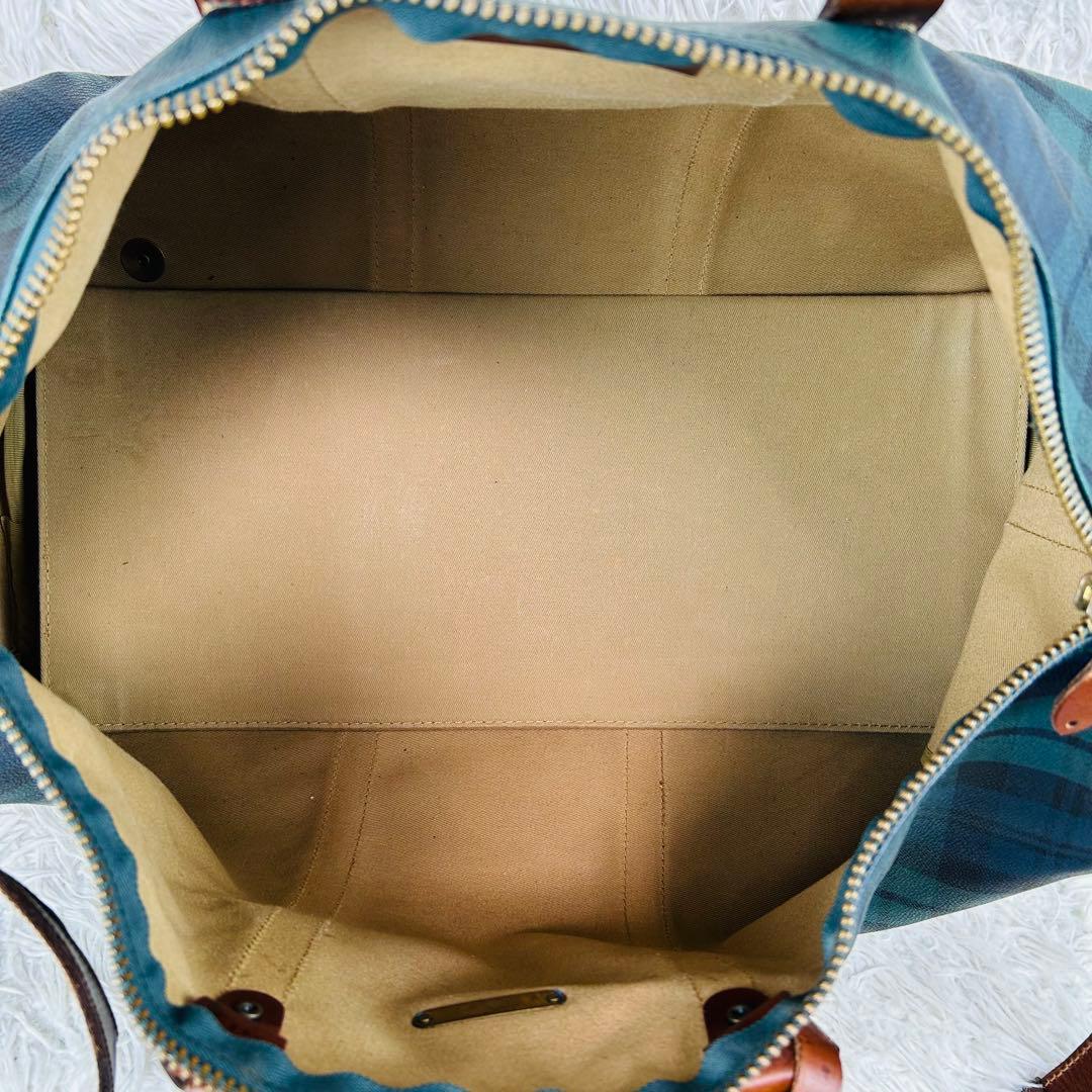 ✨希少 ポロラルフローレン ボストンバッグ 2way ショルダーバッグ チェック
