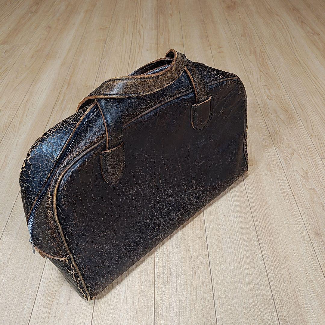 COMME des GARÇONS×ポーター クラック加工レザーバッグ
