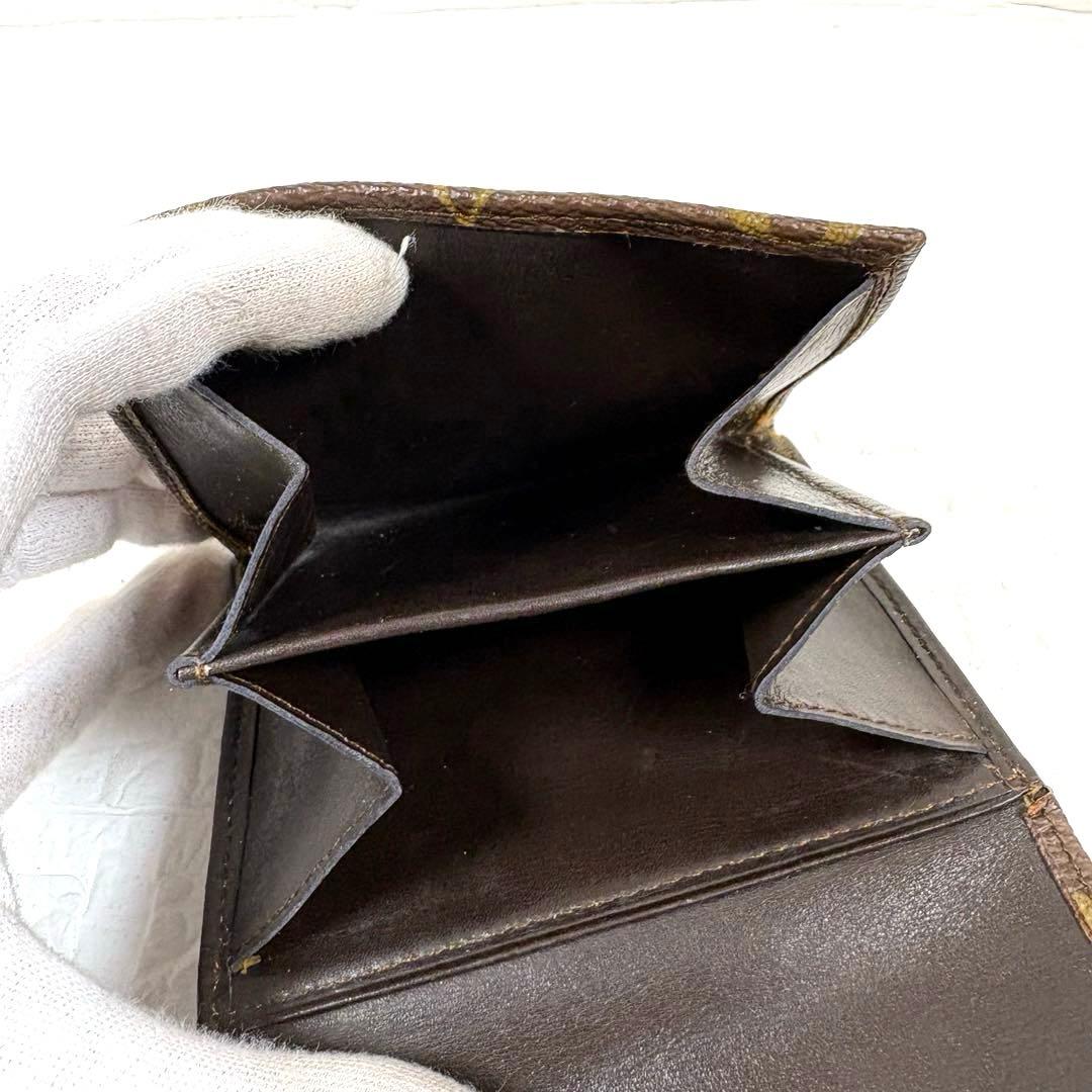 Louis Vuitton モノグラム ポルトモネビエ カルト クレディ折り財布