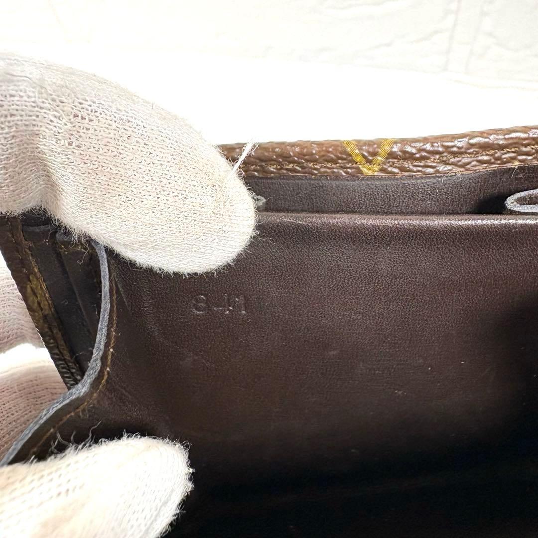 Louis Vuitton モノグラム ポルトモネビエ カルト クレディ折り財布