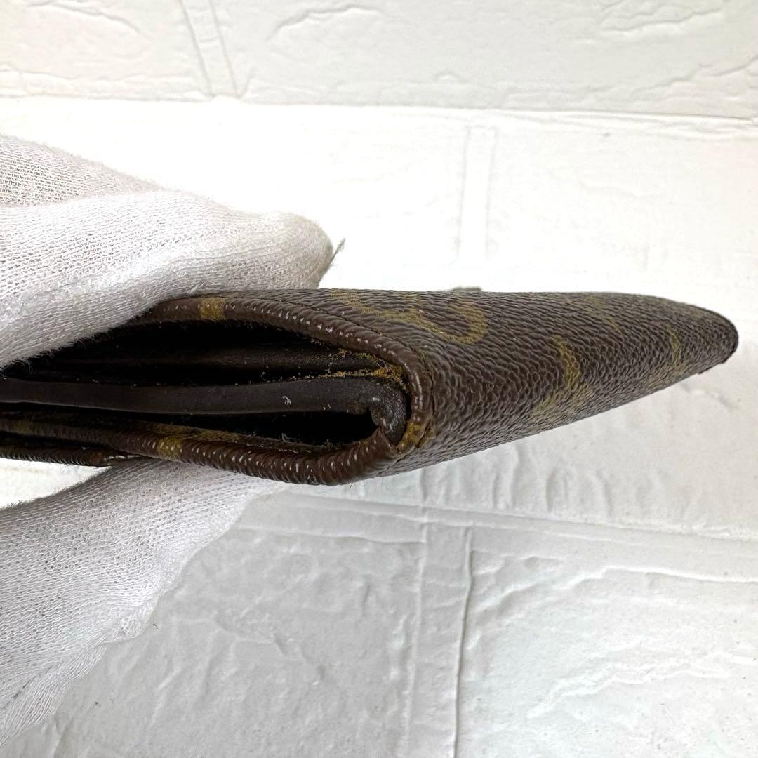 Louis Vuitton モノグラム ポルトモネビエ カルト クレディ折り財布