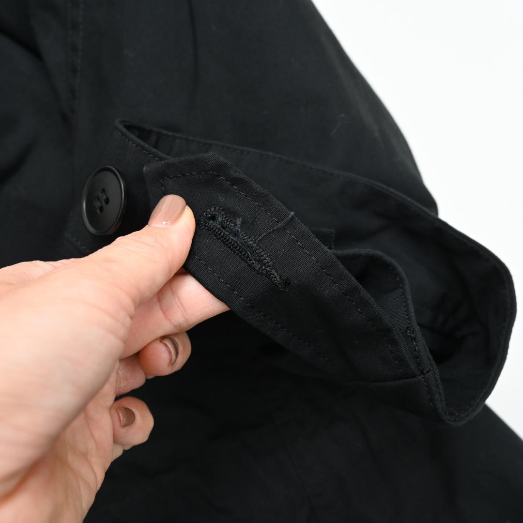 □ 45486★冬 24AW アンダーカバー コットンモッズコート 5 ブラック