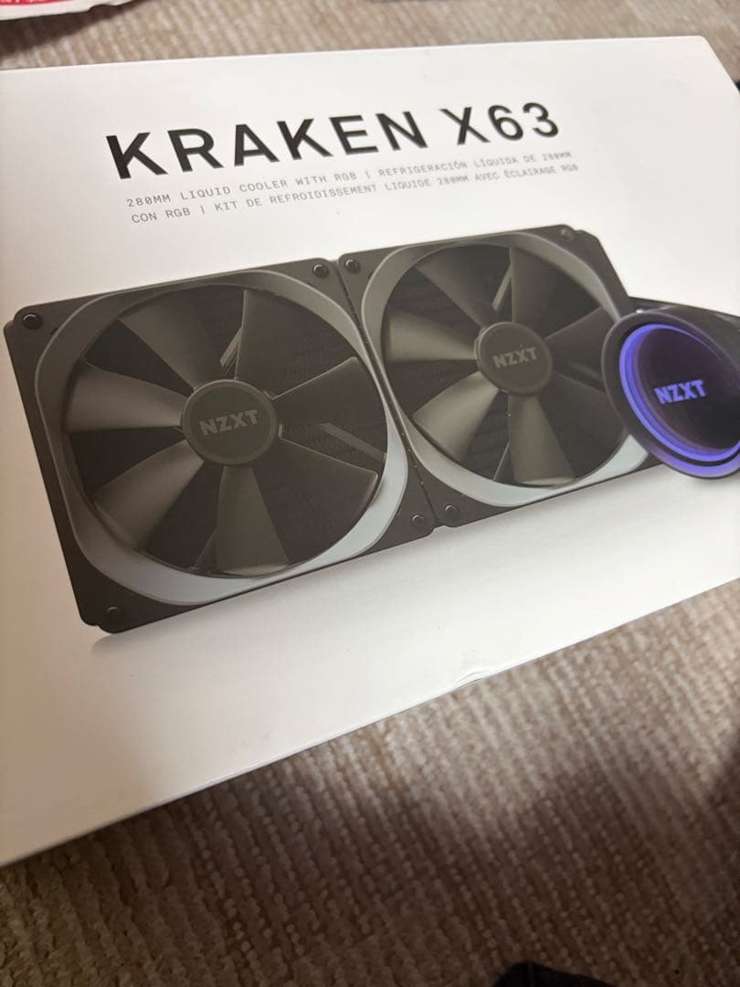 PC用ファン・クーラー NZXT KrakenX63