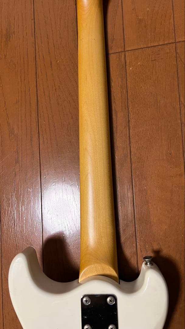 ￼最終マリンライダーaux入力端子付アンプ内蔵ギター￼Tアーム付Mスケール整備済