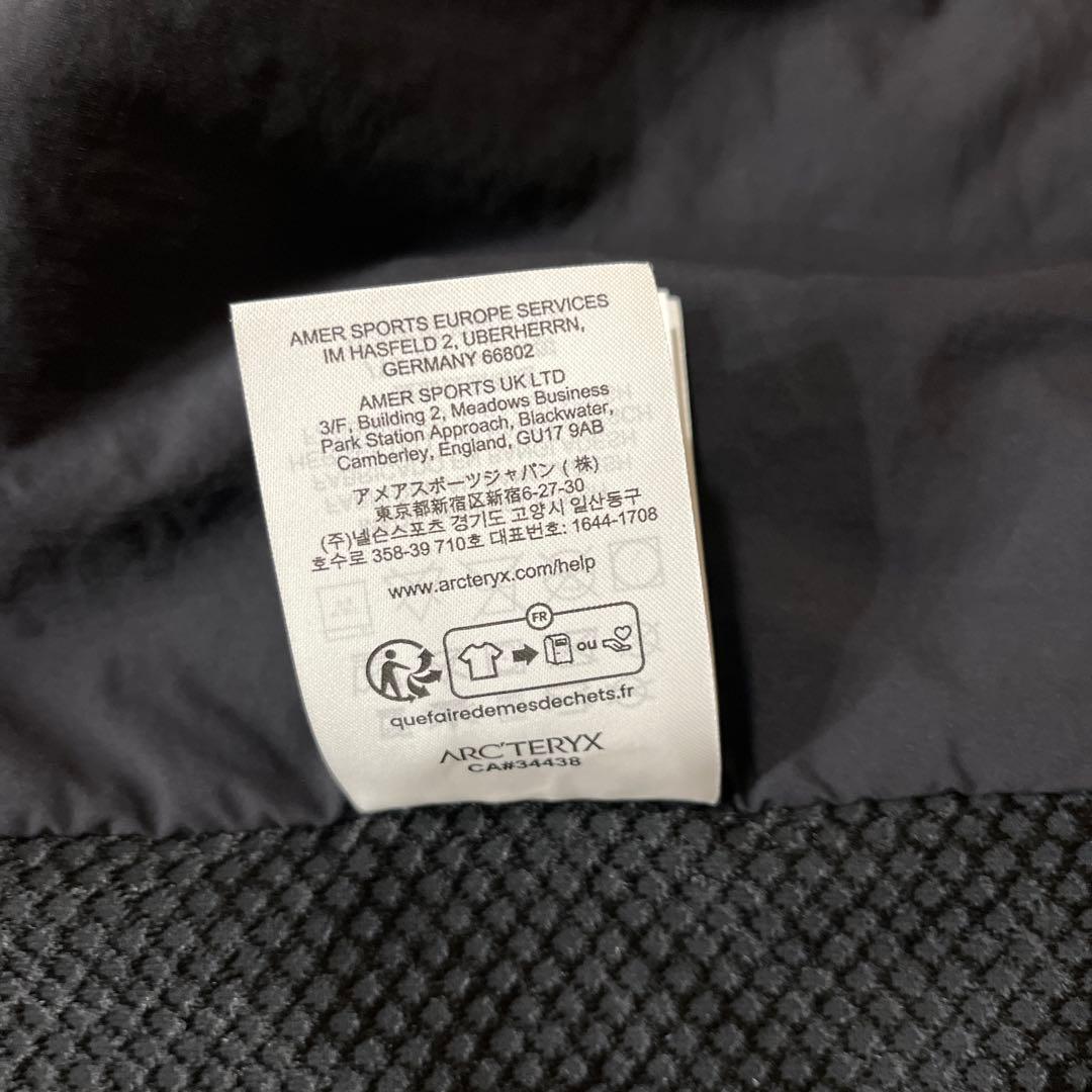 【新品同様】ARC’TERYX Atom Vest Lサイズ