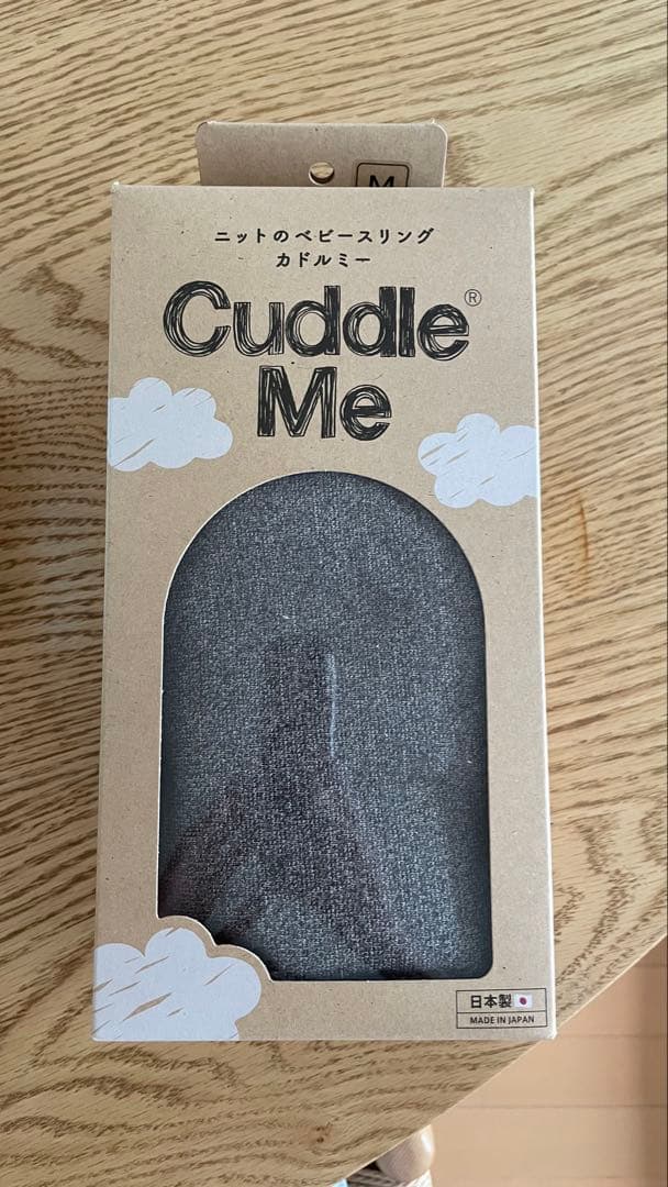 Cuddle Me ニットベビースリング　モクグレーMサイズ