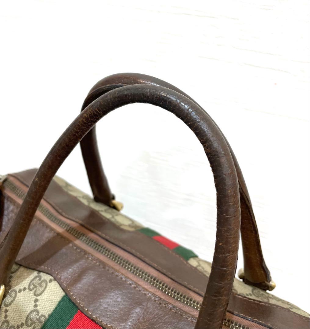 グッチ　GUCCI OLDGUCCI シェリーライン　ボストンバッグ