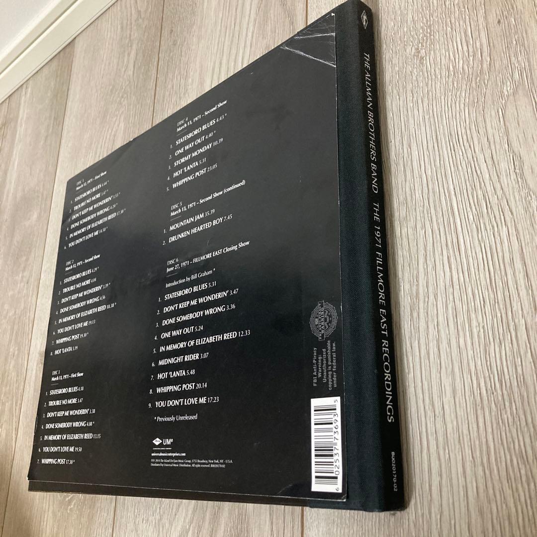 ALLMAN BROTHERS BAND オールマンブラザーズバンド 6CD