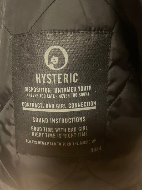 HYSTERIC GLAMOUR (ヒステリックグラマー) コート
