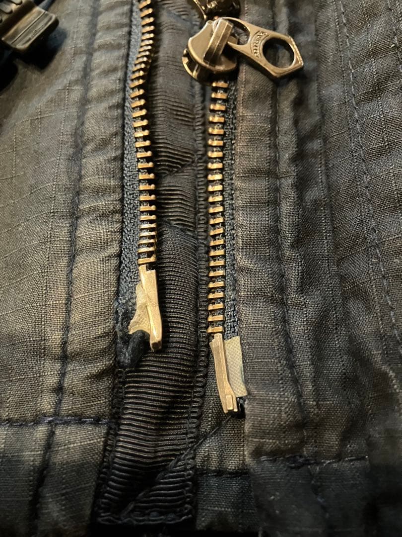 nonnative ノンネイティブ　ミリタリーボアジャケット　モッズコート　紺色