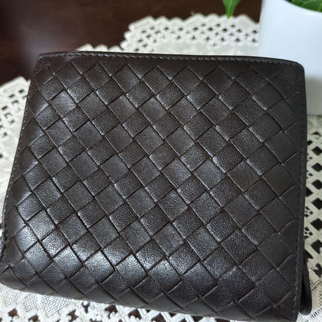 BOTTEGA VENETA ボッテガヴェネタ イントレチャート 二つ折り財布