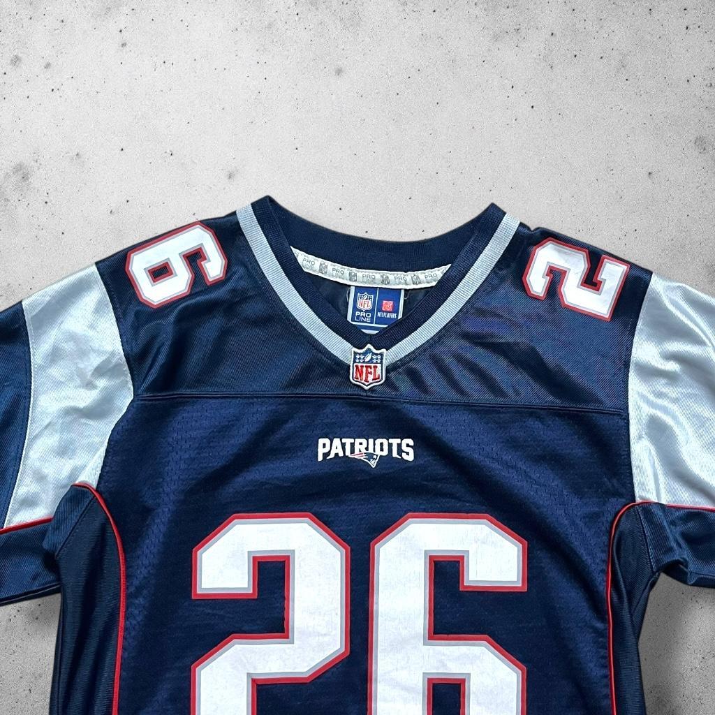 NFL パトリオッツ 26 ライアン ゲームシャツ プロライン アメフト 希少