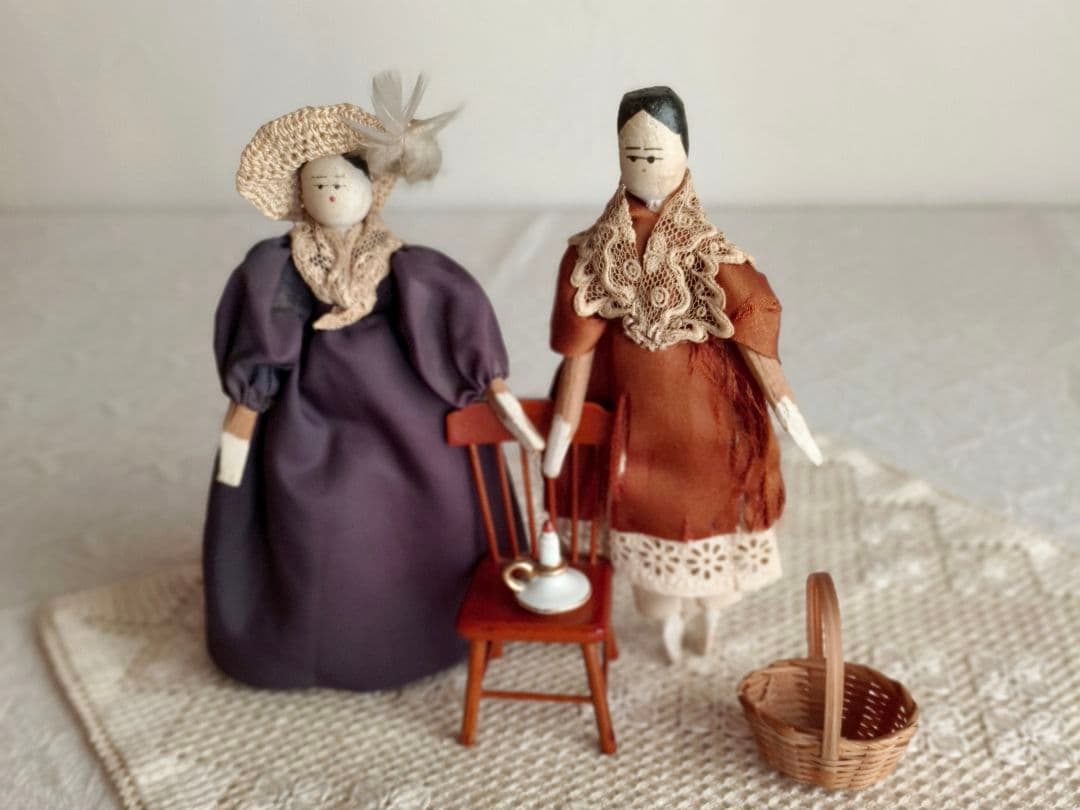 * antique doll ୨୧ .·*° アンティーク ペグドール