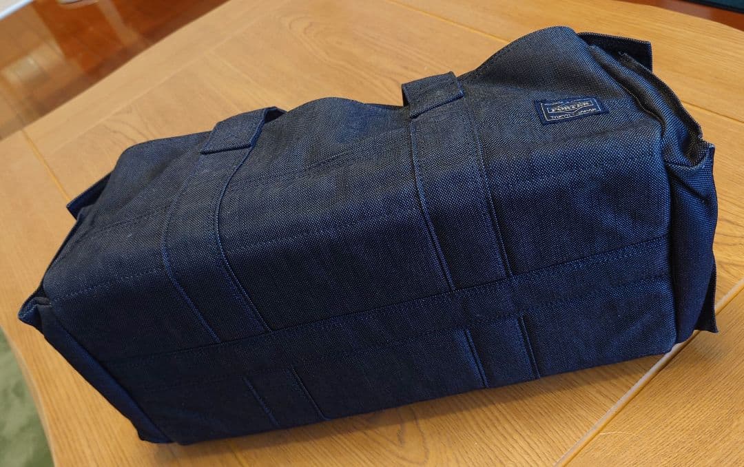 PORTER ネイビー ボストンバッグ スモーキー