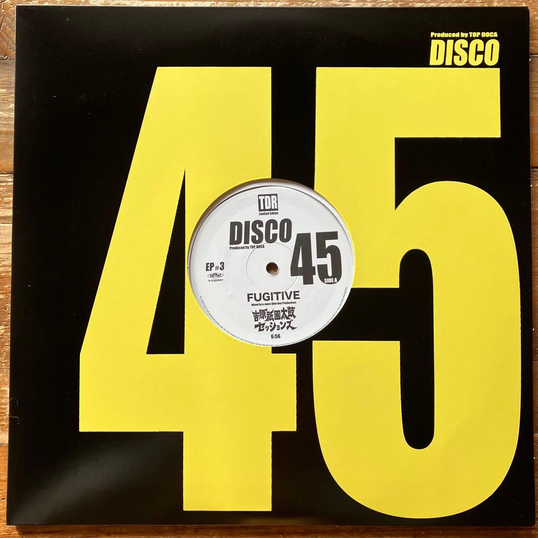 吉原祇園太鼓セッションズ FUGITIVE アナログ盤 レコード