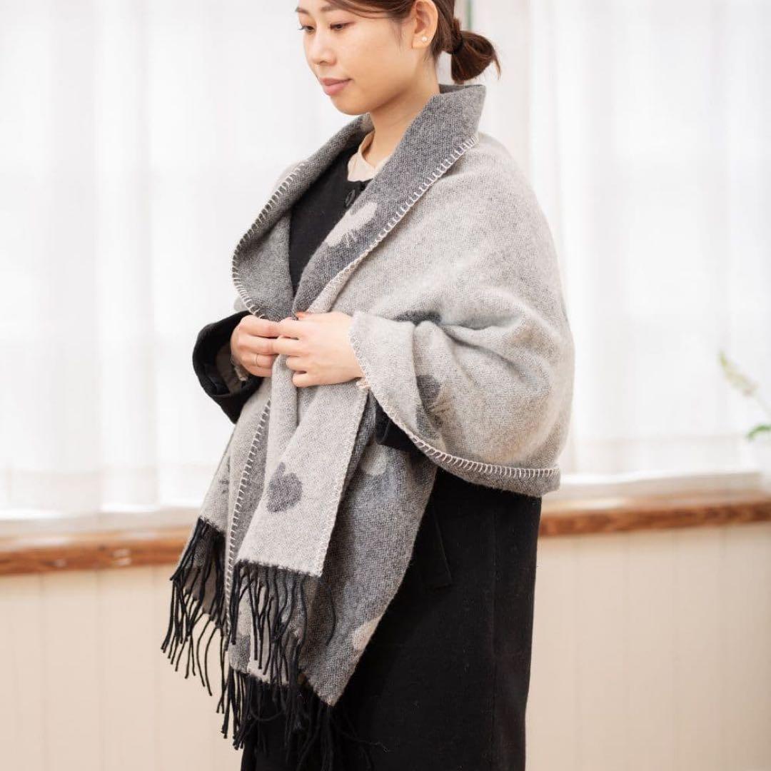 KLIPPAN×mina perhonen CHOCHO ストール/ブランケット