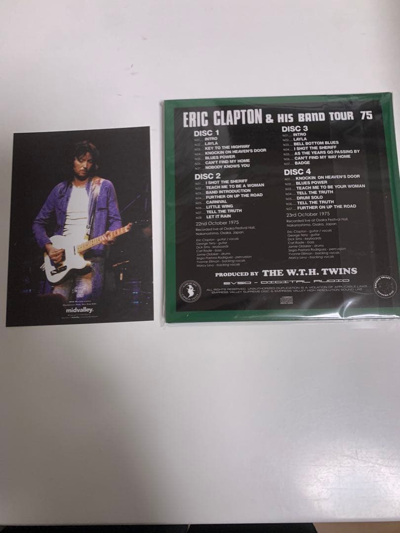 ERIC CLAPTON / TOUR 75大阪中之島エレジー6CD BOX