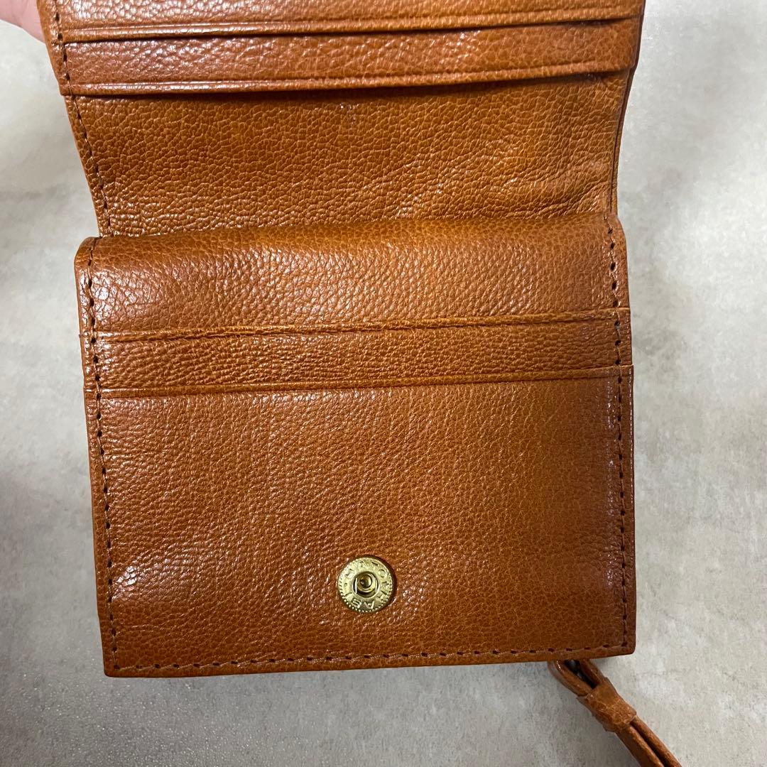 タグ有り　genten ゲンテン　ゴートベーシック 二つ折り財布　レザー