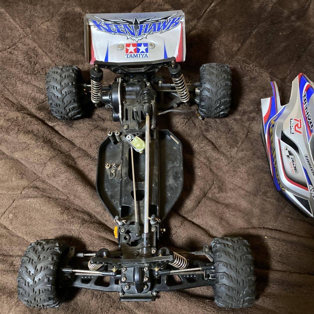 ク*ン様 タミヤ4WDバギーキーンホークDF-03中古