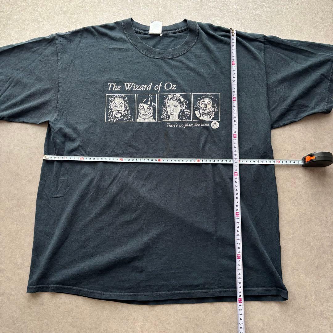 オズの魔法使い ムービーTシャツ 墨黒フェード XL WIZARD OF OZ