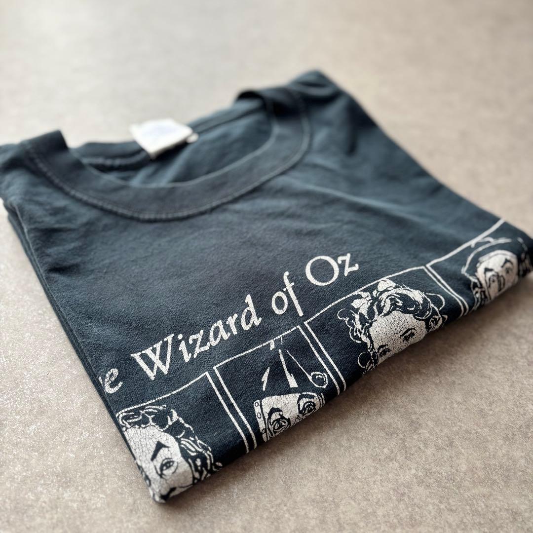 オズの魔法使い ムービーTシャツ 墨黒フェード XL WIZARD OF OZ