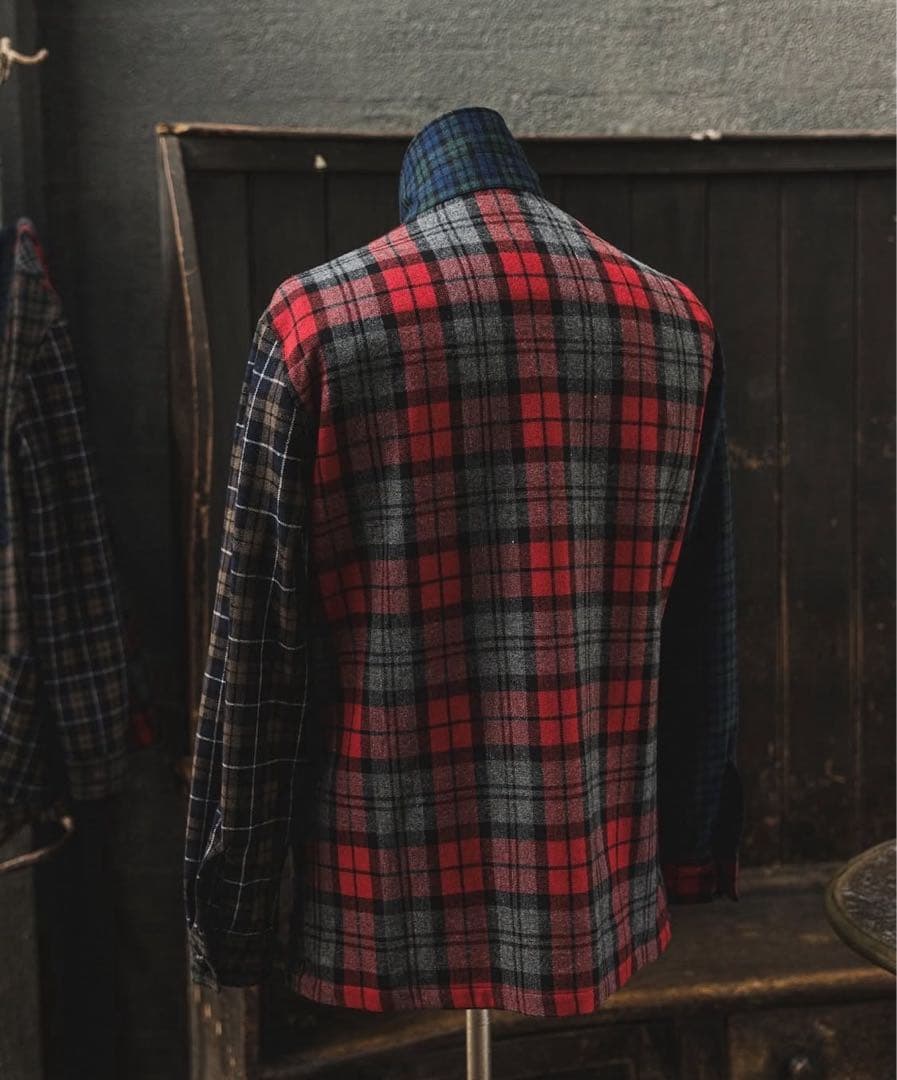 BEAMS PLUS × Jizi 25周年 Shirt Jacket チェック