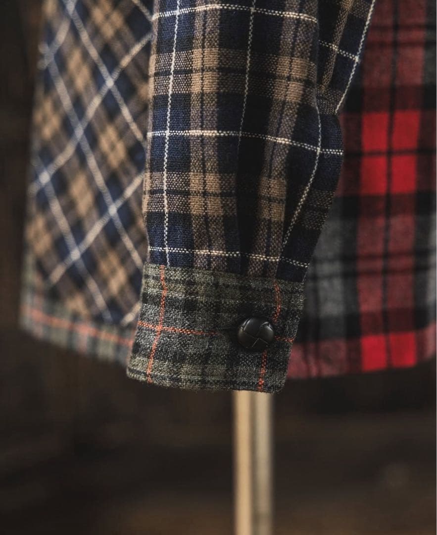 BEAMS PLUS × Jizi 25周年 Shirt Jacket チェック