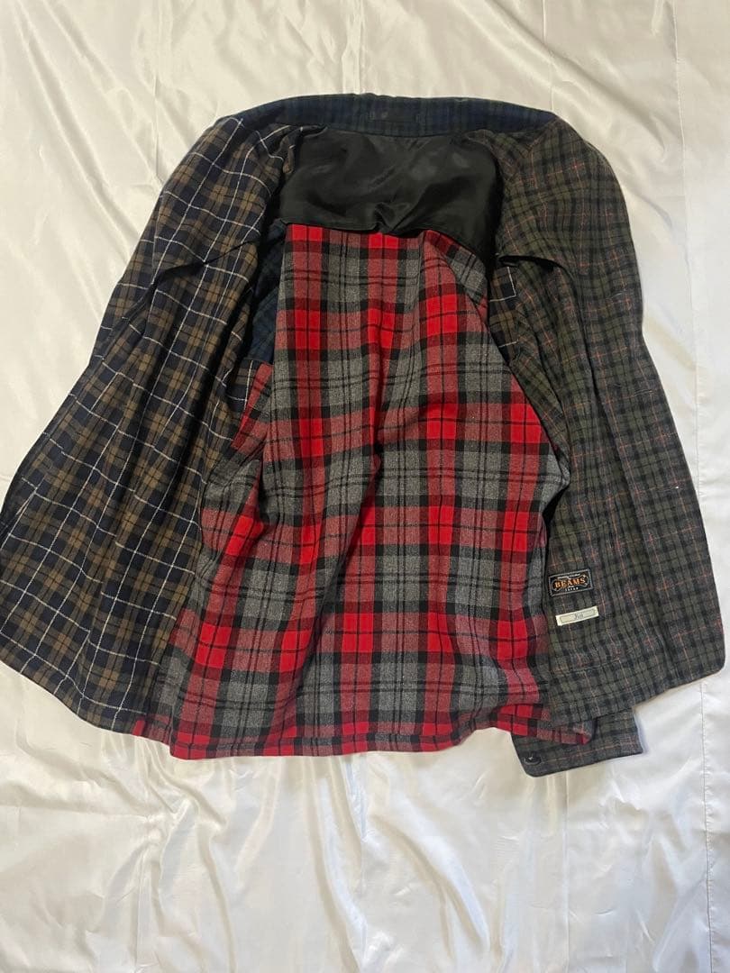 BEAMS PLUS × Jizi 25周年 Shirt Jacket チェック