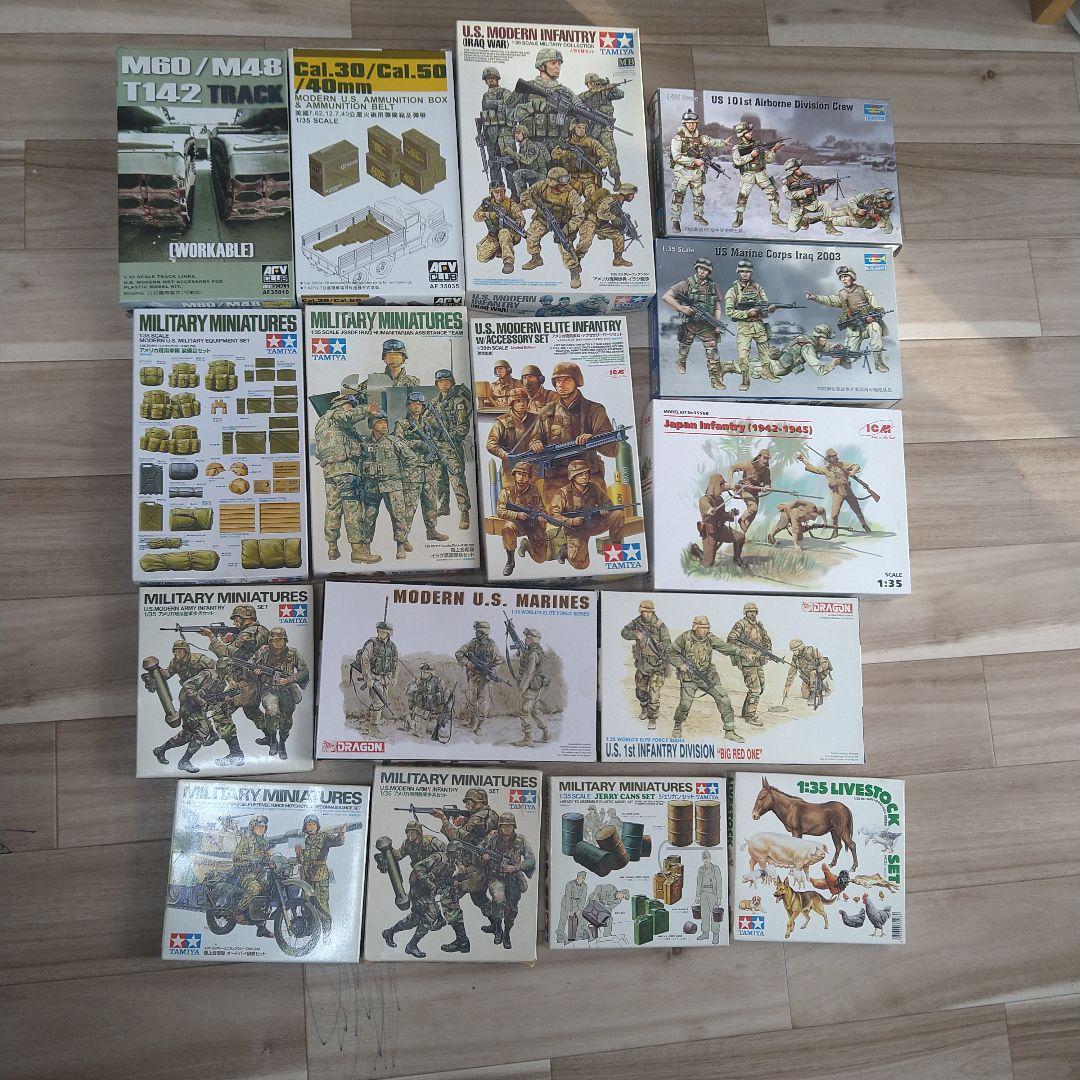 1/35スケール ミリタリーモデルキットセット