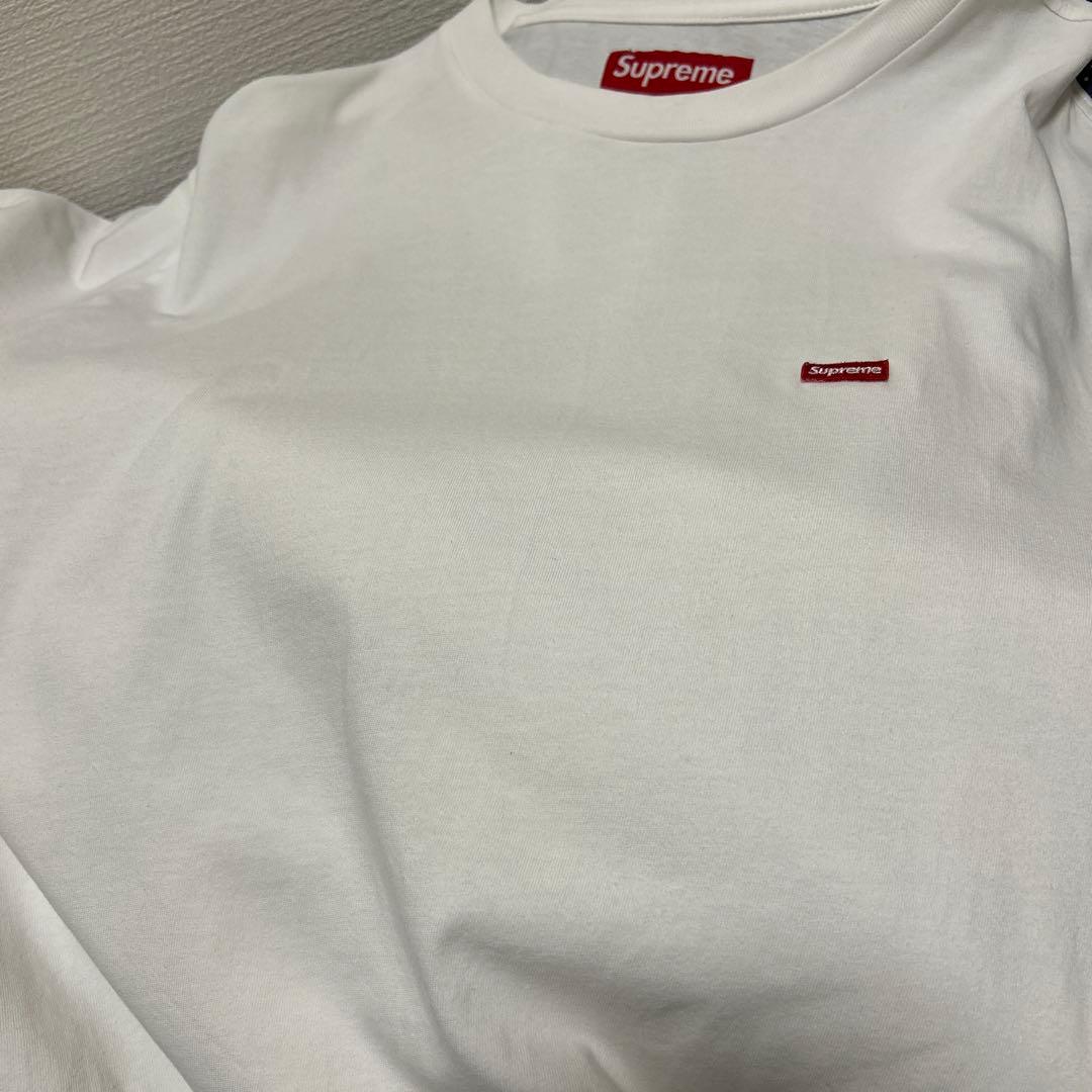 Supreme Small Box L/S Tee ホワイト 24SS