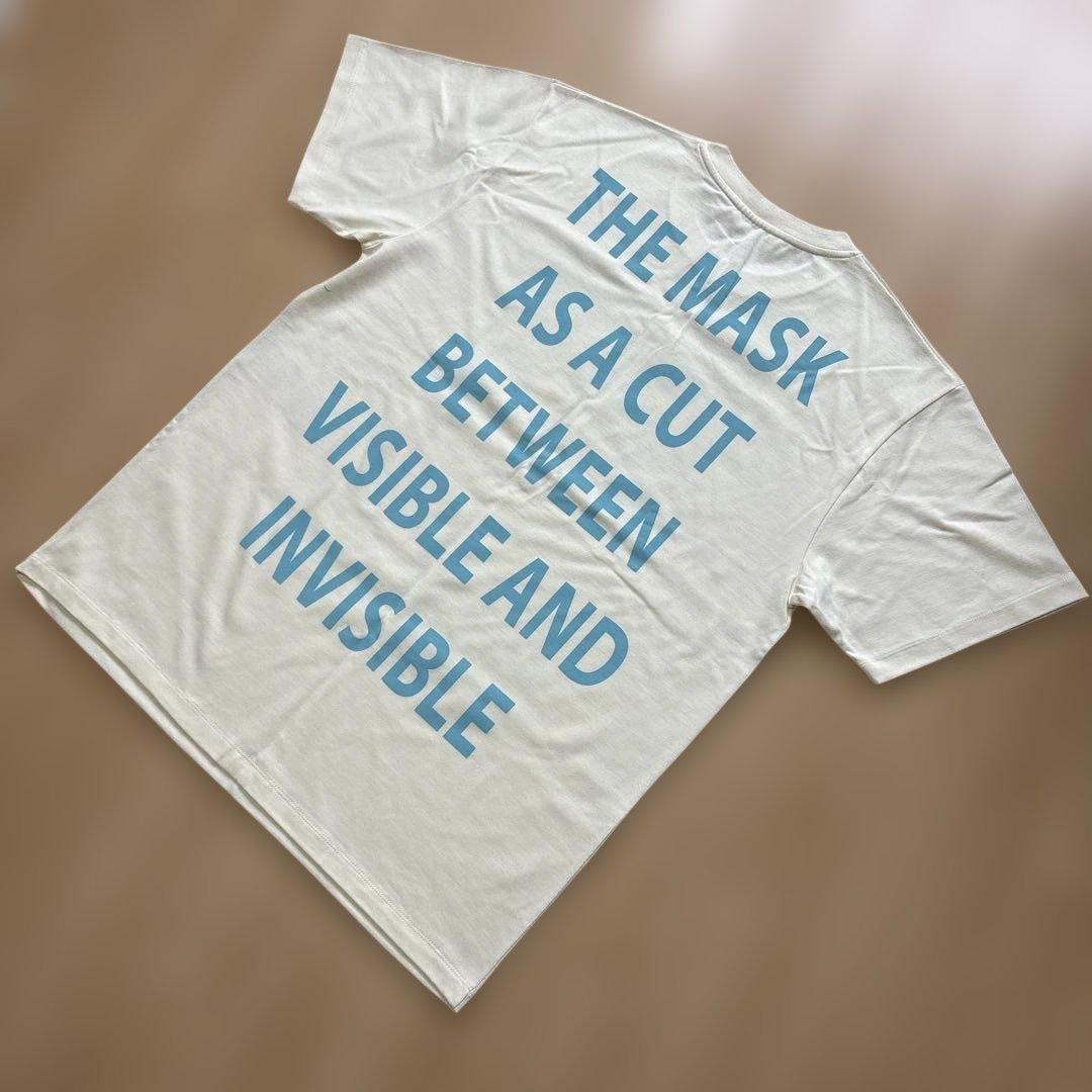 GUCCI グッチ　マニフェスト　マスクプリント　オーバーサイズTシャツ