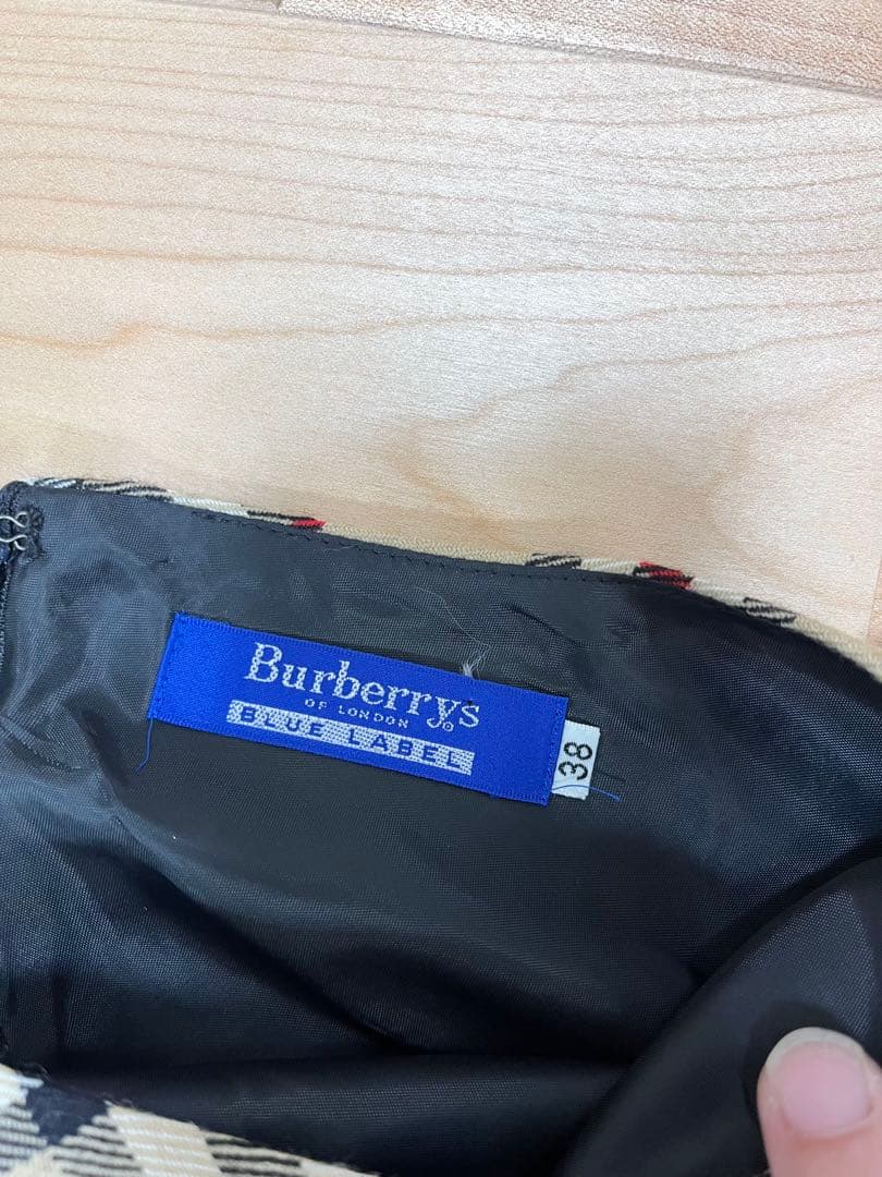 Burberrys BLUE LABEL ノバチェックノースリーブワンピース