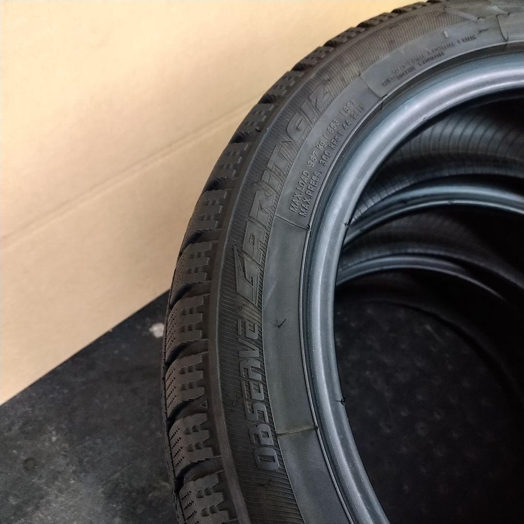 ★バリ山 165/55R15 トーヨー オブザーブ ガリットGIZ 20年製4本