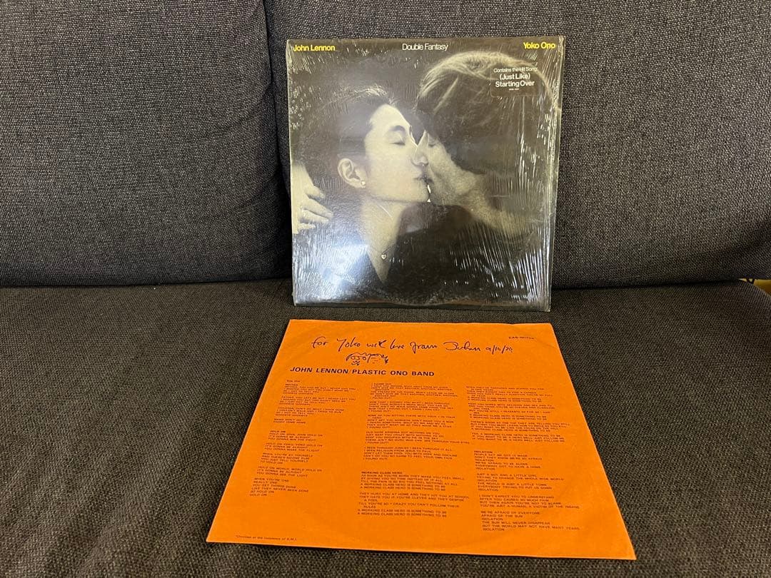 米盤ジャケ! ジョンレノン ジョンの魂 1Sマトリ EAS-80704洋楽LP