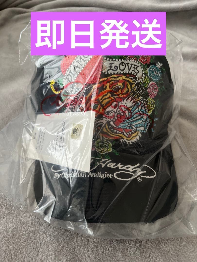 新品未使用　ちゃんみな　EdHardy コラボキャップ　数量限定モデル