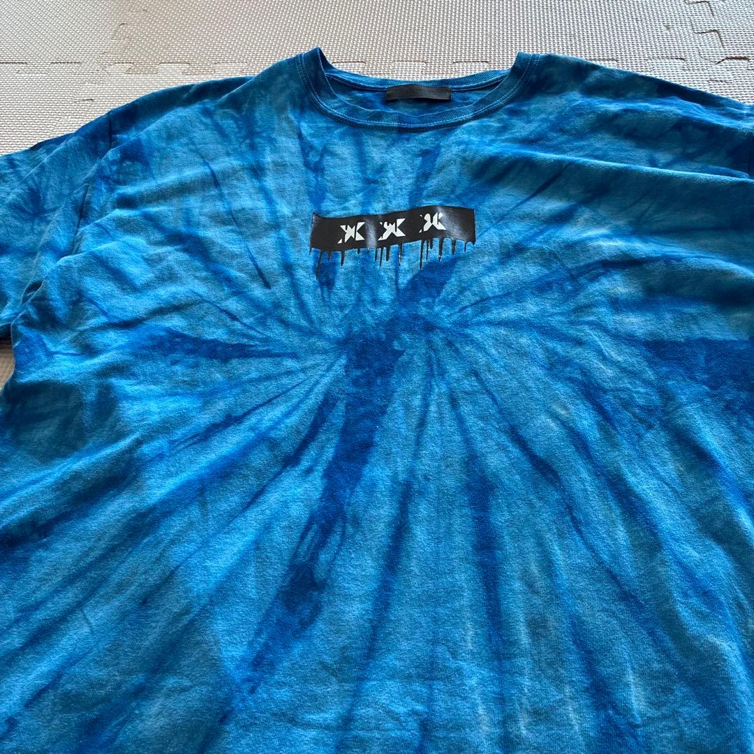 GOD SELECTION XXXゴッドセレクションタイダイ Tシャツ Blue