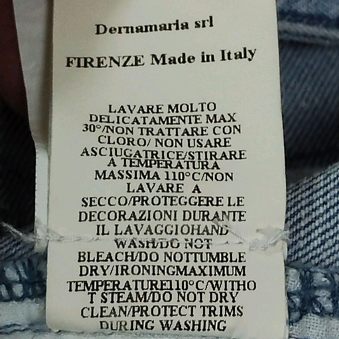✨️美品✨️ ERMANNO SCERVINO デニム レース装飾