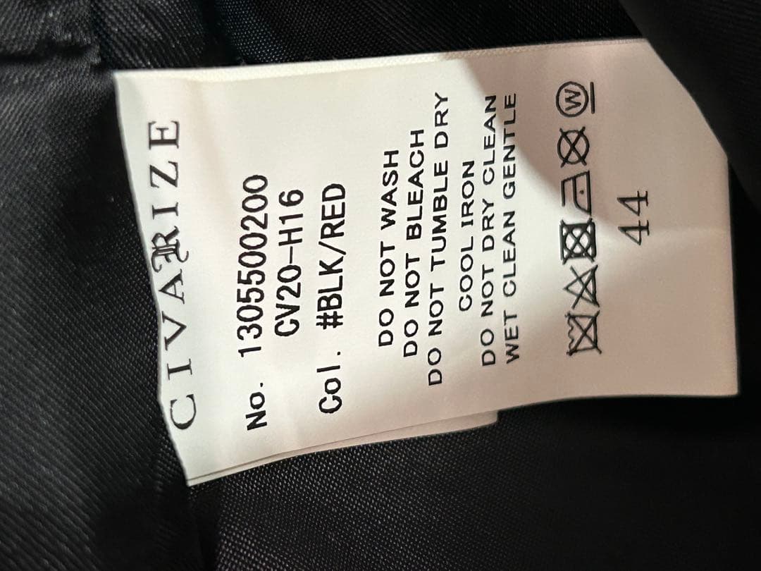 CIVARIZE 花柄 テーラード 44 美品 総柄 細身 人気