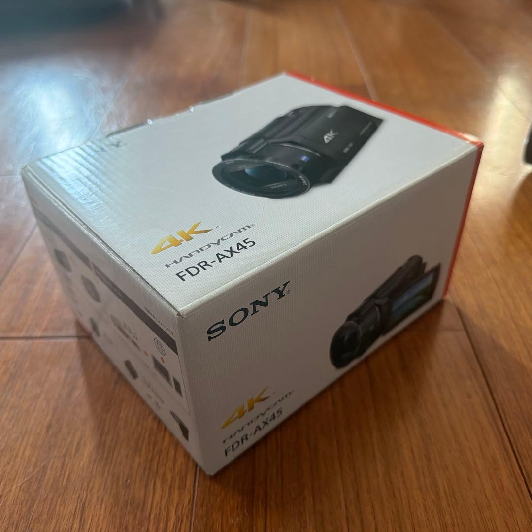 ビデオカメラ SONY 4K handycam FDR-AX45