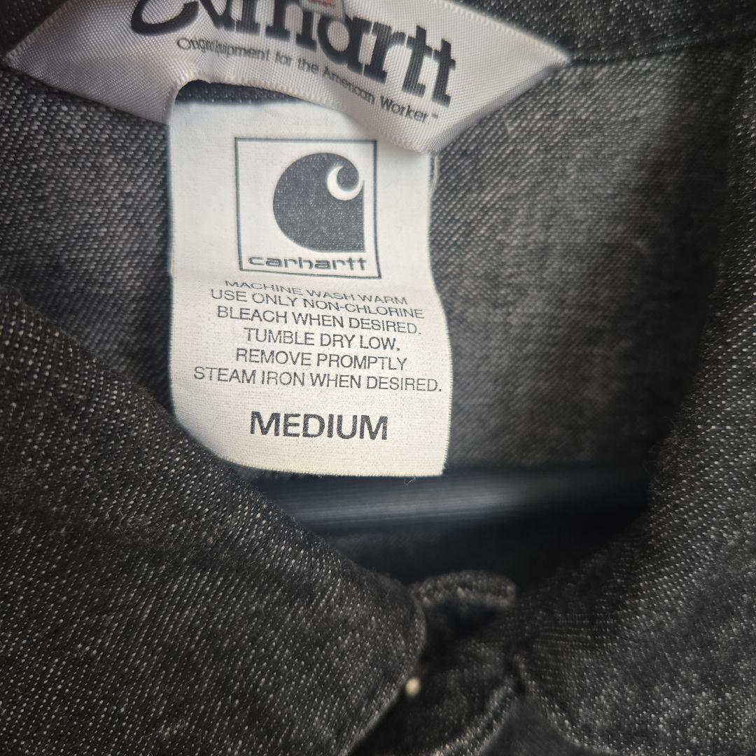 carhartt デニム ジャケット カーハート カバーオール　ブラック