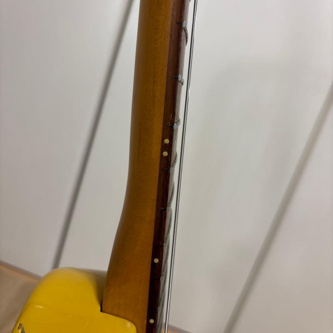FERNANDES ZO-3 イエロー　完動品　弦高低く弾きやすいです　弦新品